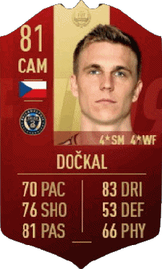 Multi Média Jeux Vidéo F I F A - Joueurs Cartes Tchéquie Borek Dockal 