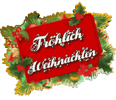 Nachrichten Deutsche Fröhliche  Weihnachten Serie 03 