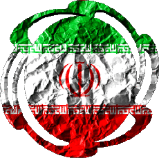 Fahnen Asien Iran Form 01 