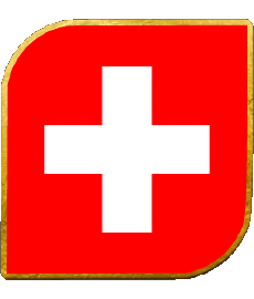 Banderas Europa Suiza Plaza 