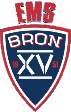 Sport Rugby Club Frankreich Logo Dept 69 EMS Bron XV 