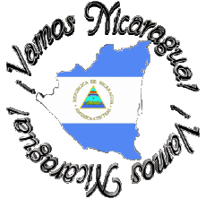Messages Spanish Vamos Nicaragua Bandera 
