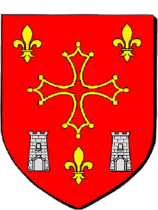 Blason-Drapeaux France Départements - Villes 82 VERDUN SUR GARONNE Blason