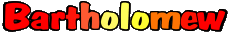 Vorname MANN - UK - USA - IRL - AUS - NZ B Bartholomew 