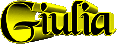 Prénoms FEMININ - Italie G Giulia 