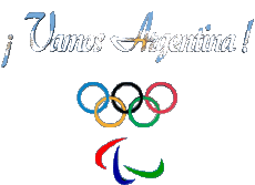 Messages Spanish Vamos Argentina Juegos Olímpicos 