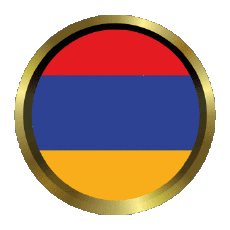 Drapeaux Asie Arménie Rond - Anneaux 