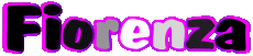Prénoms FEMININ - Italie F Fiorenza 