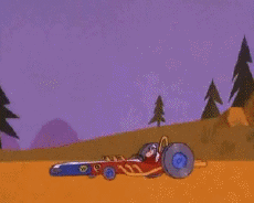 Multimedia Cartoni animati TV Film Wacky Races Motors Race Video GIF - 06 