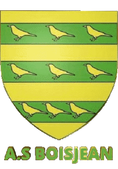 Sports FootBall Club France Logo Hauts-de-France 62 - Pas-de-Calais AS Boisjean 