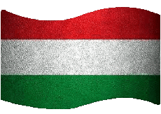 Banderas Europa Hungría Rectángulo 