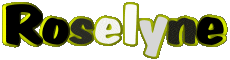 Nome FEMMINILE - Francia R Roselyne 