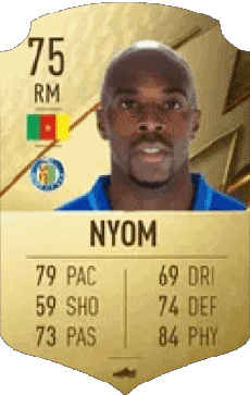 Multimedia Videospiele F I F A - Karten Spieler Kamerun Allan Nyom 