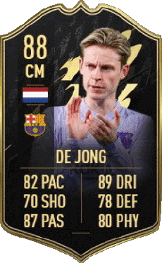 Multimedia Videogiochi F I F A - Giocatori carte Olanda Frenkie de Jong 