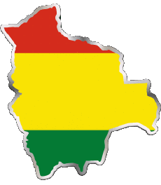 Fahnen Amerika Bolivien Verschiedene 