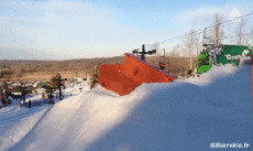 Umorismo -  Fun Sportivo Snowboard Free Style Gamelle Fail 