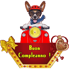 Messages Italien Buon Compleanno Animali 010 