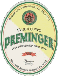 Getränke Bier Bosnie Herzegovine Preminger 