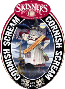 Cornish Scream-Bebidas Cervezas UK Skinner's Cornish Scream