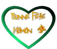 Nachrichten Französisch Bonne Fête Maman 01 