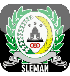 Sports FootBall Club Asie Logo Indonésie PSS Sleman 
