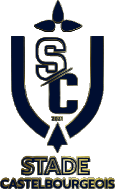 Sports FootBall Club France Logo Bretagne 35 - Ille-et-Vilaine Stade Castelbourgeois FC 