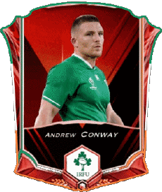 Sportivo Rugby - Giocatori Irlanda Squadra 2022 Andrew Conway 