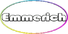 Prénoms MASCULIN - Allemagne E Emmerich 