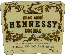 Bebidas Cognac Hennessy 