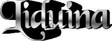 Prénoms FEMININ - Italie L Liduina 