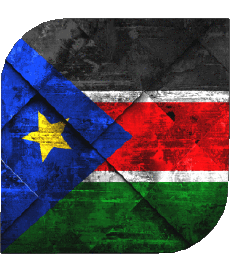 Banderas África Sudán del Sur Plaza 