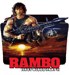 Multimedia Películas Internacional Rambo Logo First blood part 2 