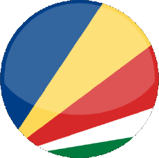 Fahnen Afrika Seychelles Runde 