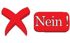Mensajes Alemán Nein 003 