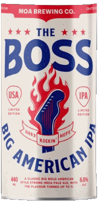 The Boss-Getränke Bier Neuseeland Moa 