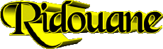 Nombre MASCULINO - Magreb Musulmán R Ridouane 