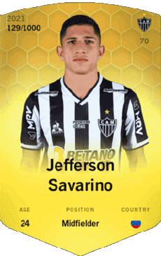 Multimedia Videogiochi F I F A - Giocatori carte Venezuela Jefferson Savarino 