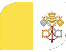 Bandiere Europa Vaticano Rettangolo 