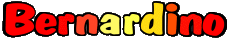 Prénoms MASCULIN - Espagne B Bernardino 