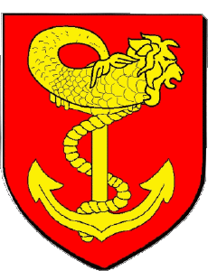 Flags France Departments - Cities 38 VERTRIEU 