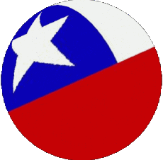 Banderas América Chile Esfera - Cubo 