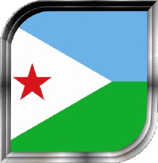 Banderas África Djibouti Plaza 