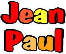 Vorname MANN - Frankreich J Zusammengesetzter Jean Paul 