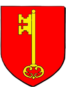 Blasón-Banderas Francia Departamentos - Ciudades 70 CHAMPAGNEY Blasón