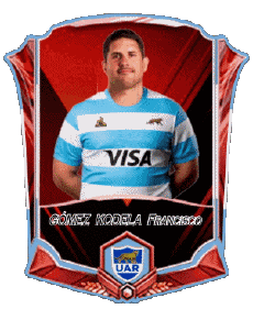 Deportes Rugby - Jugadores Argentina Equipo 2025 GÓMEZ KODELA Francisco 