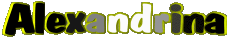 Vorname WEIBLICH - Portugal A Alexandrina 