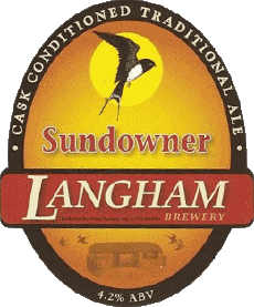 Sundowner-Drinks Beers UK Langham Brewery Sundowner