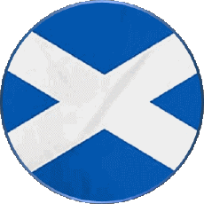 Drapeaux Europe Ecosse Rond 