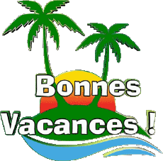 Messages French Bonnes Vacances 01 