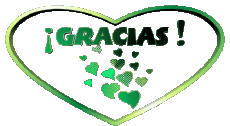 Messages Espagnol Gracias Coeur 